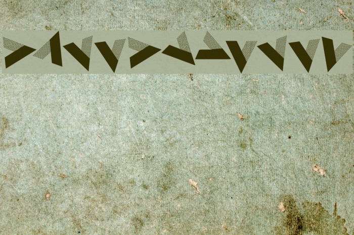 VForVictory Font examples