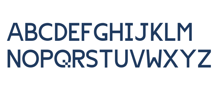 VG5000 Regular Uppercase