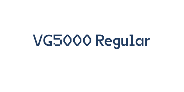 VG5000 Regular Logo