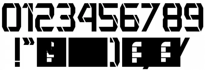 VHIA Regular Font OTHER CHARS