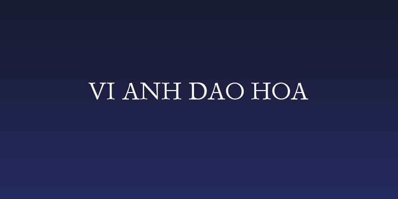 VI Anh Dao Hoa Social Header