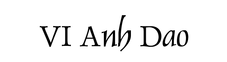 VI Anh Dao Font