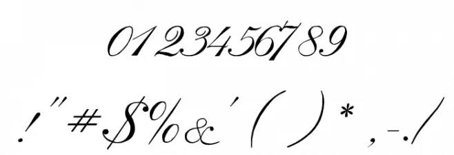 VI Bach Mai Hoa Font OTHER CHARS