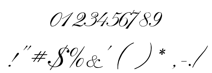 VI Bach Mai フォント その他の文字