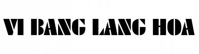 VI Bang Lang Hoa  Fuentes Gratis Descargar