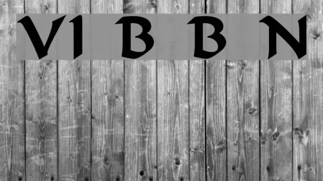 VI Bodacious [Bum] Normal Font examples