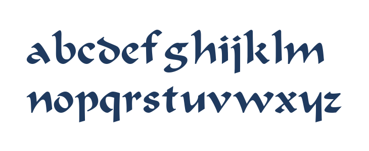 VI Bodacious [Bum] Normal Lowercase