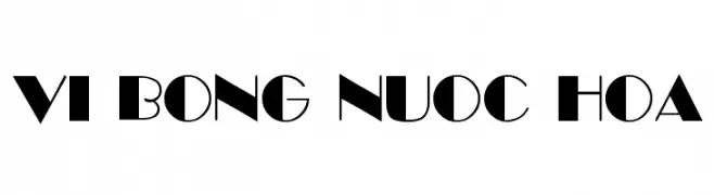 VI Bong Nuoc Hoa  नि: शुल्क फ़ॉन्ट्स डाउनलोड