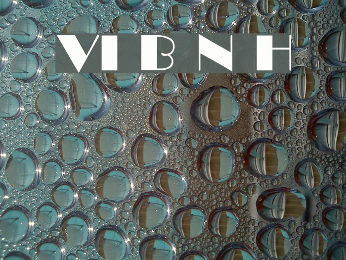 VI Bong Nuoc Hoa Font examples