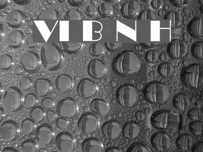 VI Bong Nuoc Hoa Font examples