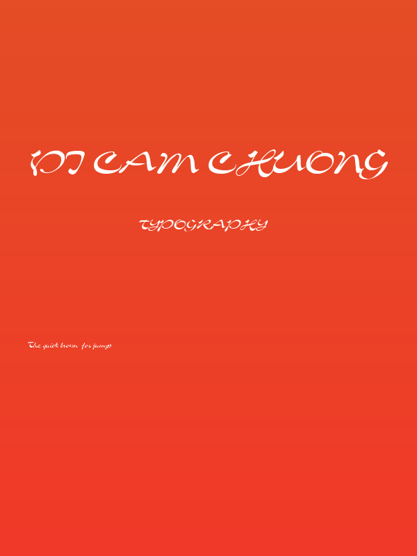 VI Cam Chuong Poster