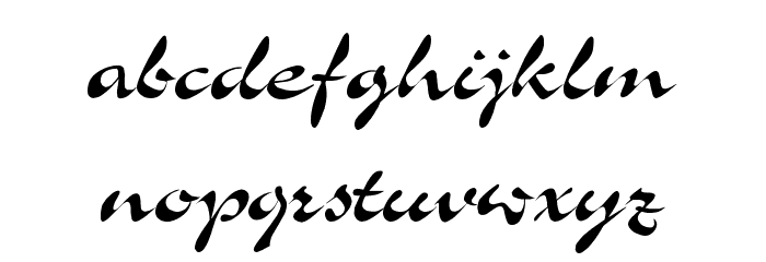 VI Cam Chuong Font LOWERCASE