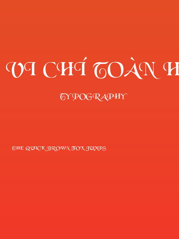 VI Chí Toàn H Poster