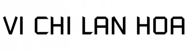 VI Chi Lan Hoa  免费字体下载