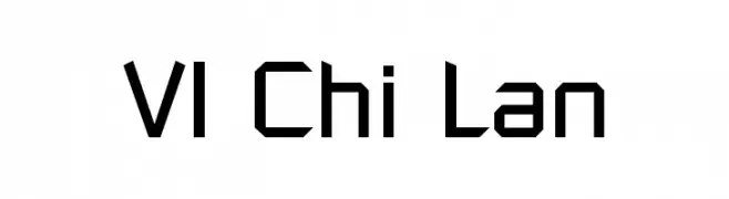 VI Chi Lan  Скачать бесплатные шрифты