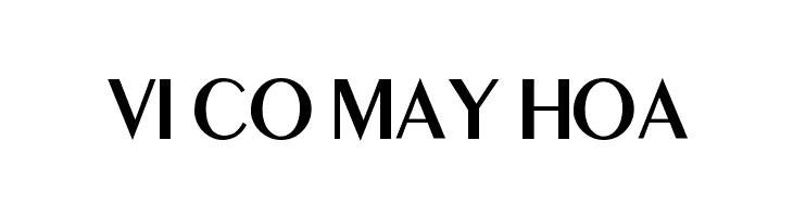 VI Co May Hoa Font