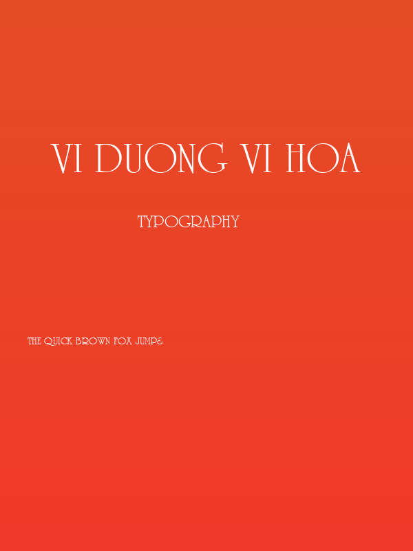 VI Duong Vi Hoa Poster