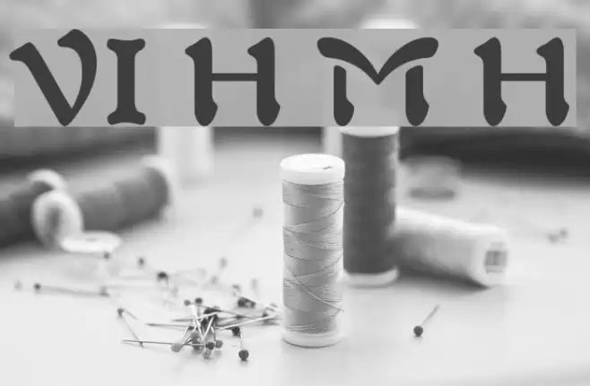 VI Hong Mai Hoa Font examples