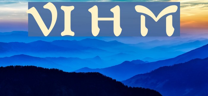 VI Hong Mai Font examples