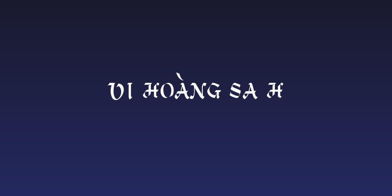 VI Hoàng Sa H Social Header