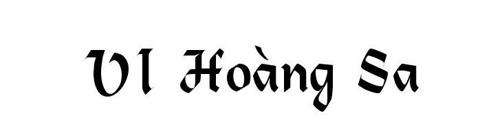 VI Hoàng Sa  Fuentes Gratis Descargar