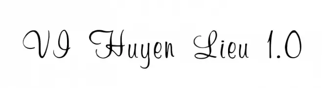VI Huyen Lieu 1.0  لخطوط تنزيل
