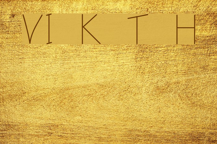 VI Kiên Trúc H Font examples