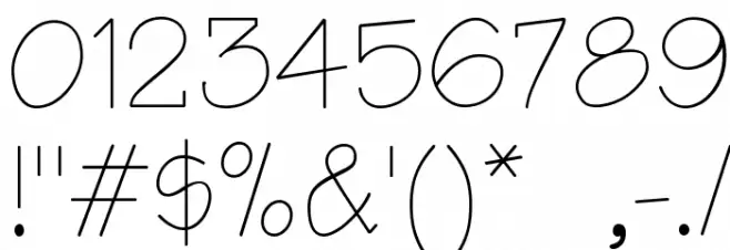 VI Kiên Trúc Font OTHER CHARS