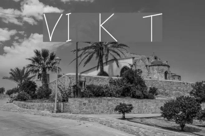 VI Kiên Trúc Font examples