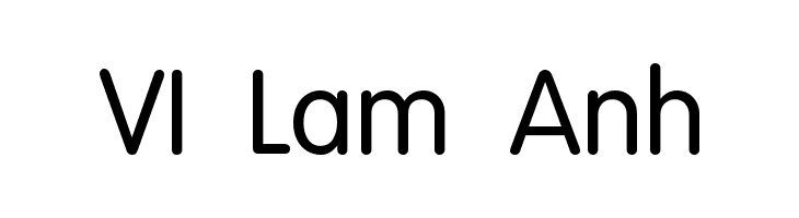 VI Lam Anh Font