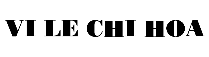 VI Le Chi Hoa Fonte