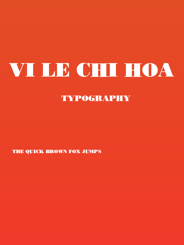 VI Le Chi Hoa Poster