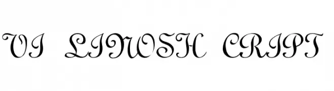 VI LinosH cript  Frei Schriftart Herunterladen