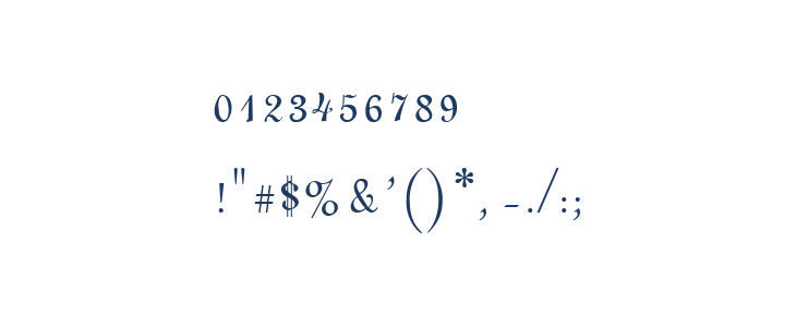 VI Linoscript Other Characters