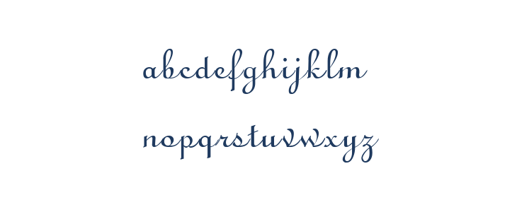 VI Linoscript Lowercase