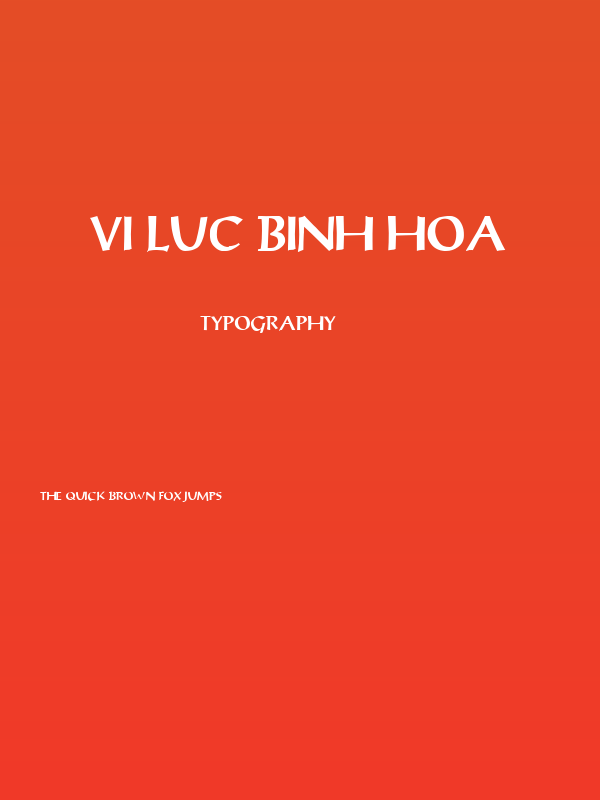 VI Luc Binh Hoa Poster