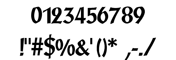 VI Luc Binh Font OTHER CHARS