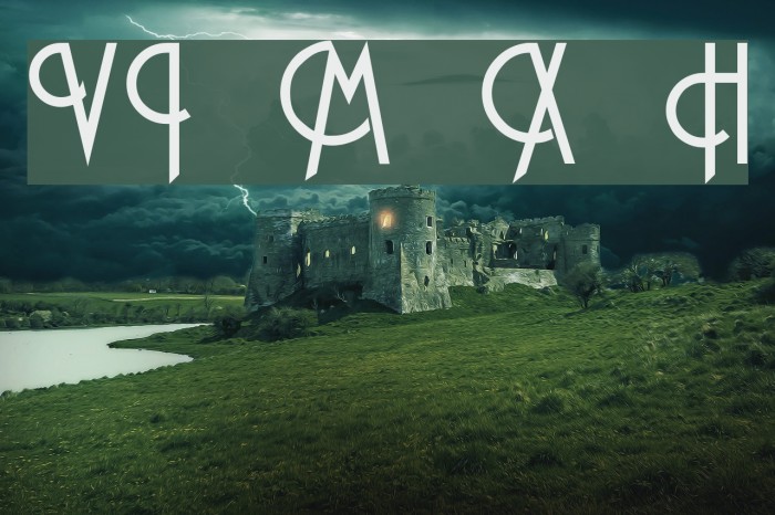 VI Me Xanh Hoa Font examples