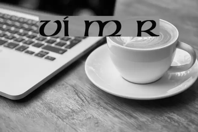 VI Mong Rong Font examples