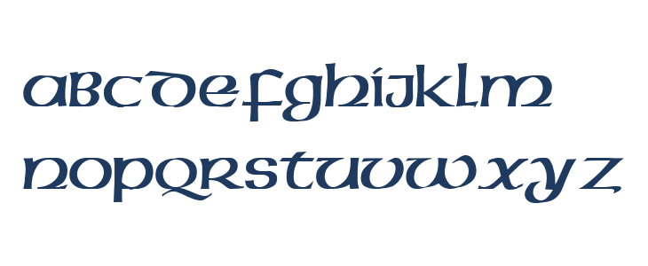 VI Mong Rong Lowercase