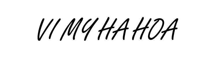 VI My Ha Hoa Font