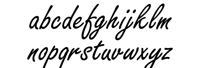 VI My Ha Font LOWERCASE