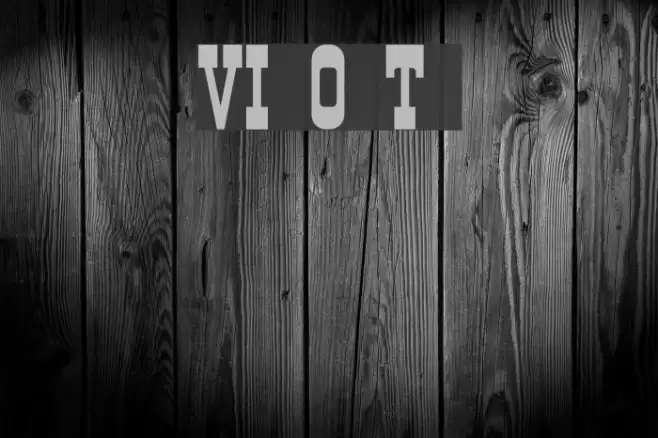 VI Old Town normal Font examples
