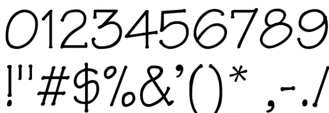 VI Phong Lan Hoa Font OTHER CHARS