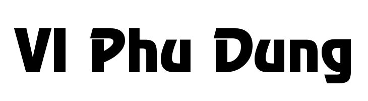 VI Phu Dung Font