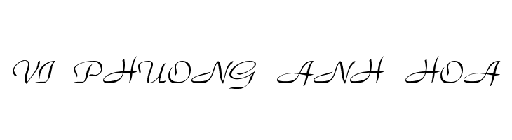 VI Phuong Anh Hoa  لخطوط تنزيل