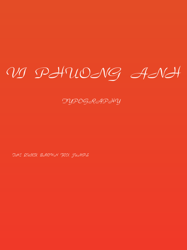 VI Phuong Anh Hoa Poster