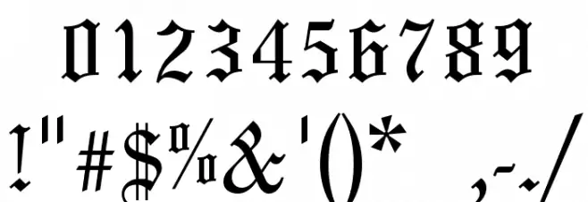 VI Phuong Mai Font OTHER CHARS