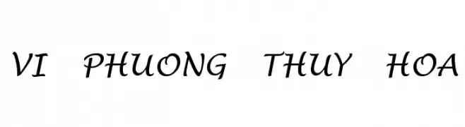 VI Phuong Thuy Hoa  لخطوط تنزيل