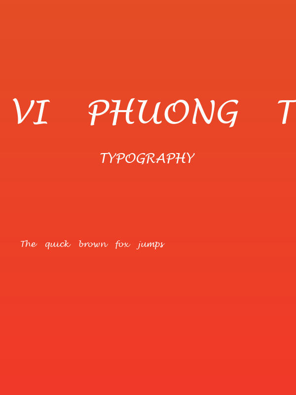 VI Phuong Thuy Poster